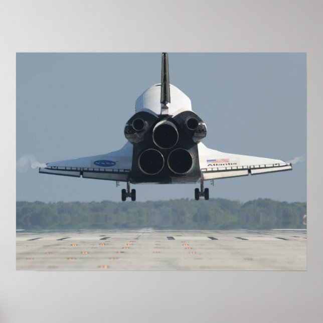 Space Shuttle Atlantis Poster (Front)