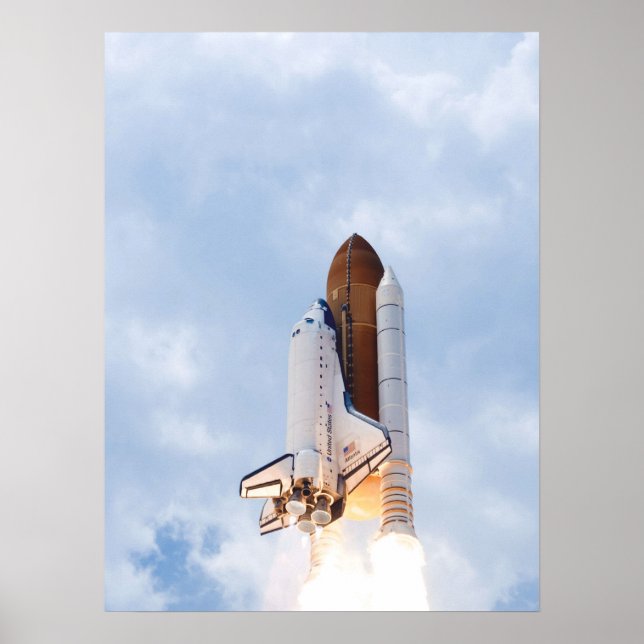Space Shuttle Atlantis Poster (Front)