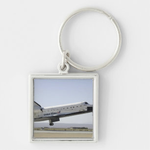 Space Shuttle Atlantis prepares for landing 2 Keychain