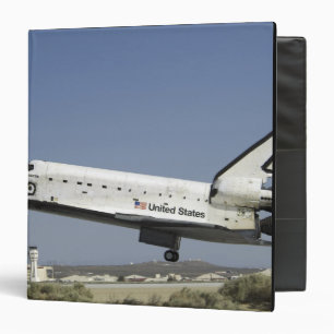 Space Shuttle Atlantis prepares for landing Binder