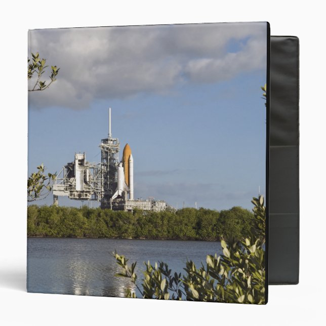 Space Shuttle Atlantis sits ready Binder (Front/Inside)