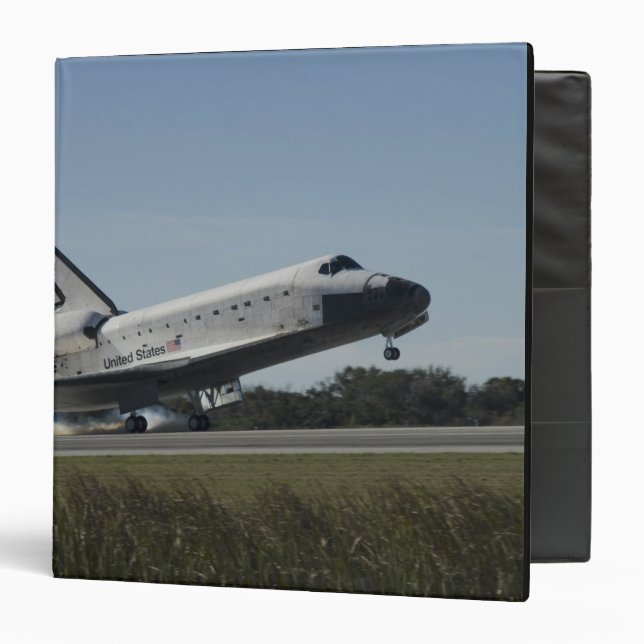 Space shuttle Atlantis touches down 2 Binder (Front/Inside)