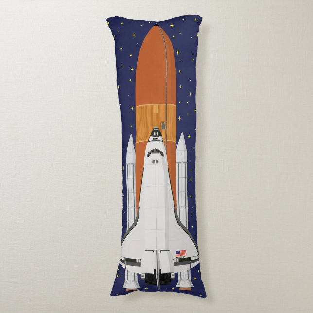 Space Shuttle Body Pillow (Front Vertical)