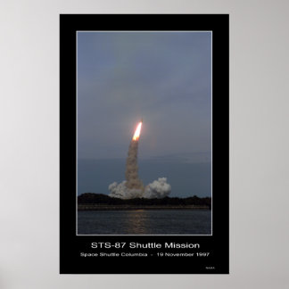 Space Shuttle Columbia Lift-off – ... Poster