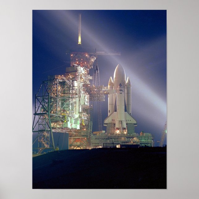 Space Shuttle Columbia Poster (Front)