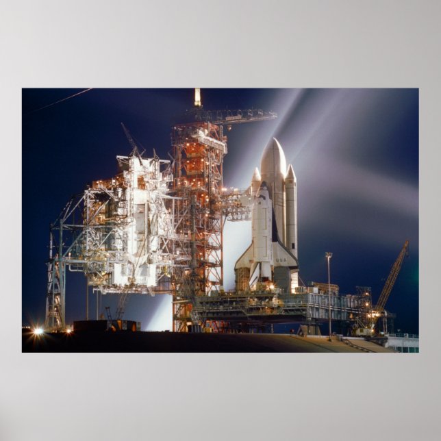 Space Shuttle Columbia (STS-1) Poster (Front)