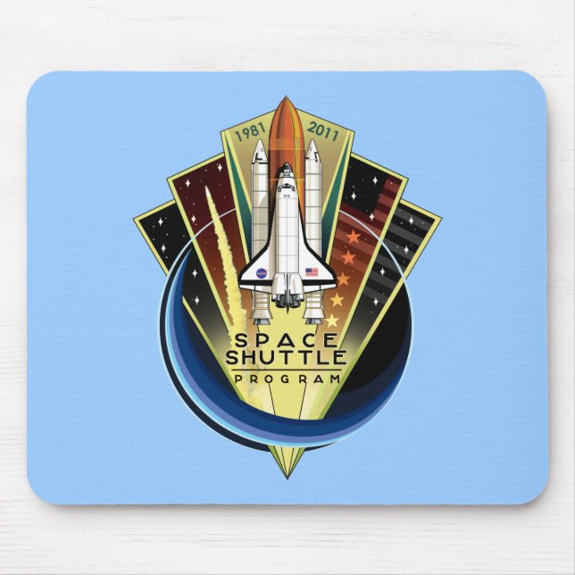 Space Shuttle Commemorative Mousemat Mouse Pad (Front)