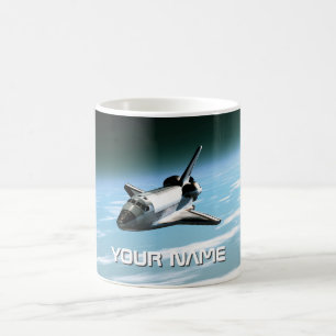 Space shuttle. Customizable Coffee Mug