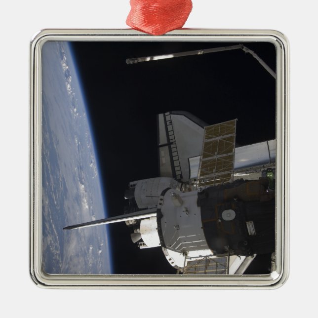 Space Shuttle Discovery 10 Metal Ornament (Front)