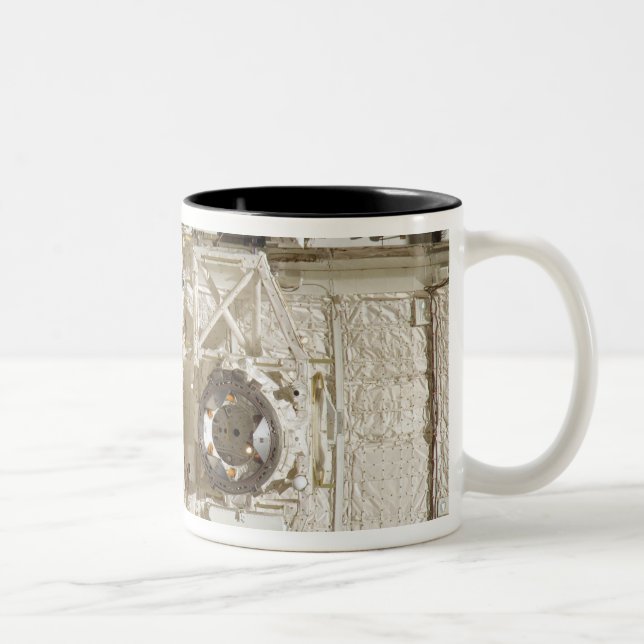 Space Shuttle Discovery 12 Two-Tone Coffee Mug (Right)