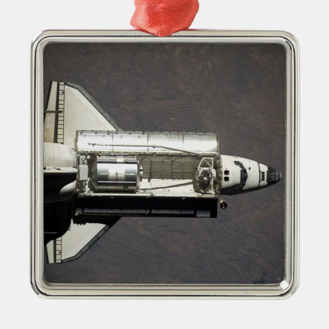 Space Shuttle Discovery 2 Metal Ornament (Front)