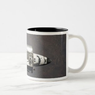Space Shuttle Discovery 2 Two-Tone Coffee Mug