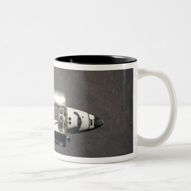 Space Shuttle Discovery 2 Two-Tone Coffee Mug (Right)