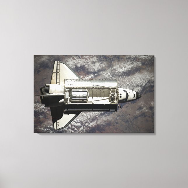 Space Shuttle Discovery 3 Canvas Print (Front)