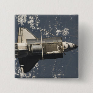 Space Shuttle Discovery 5 2 Inch Square Button