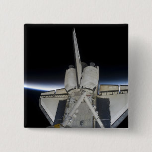 Space Shuttle Discovery 6 2 Inch Square Button