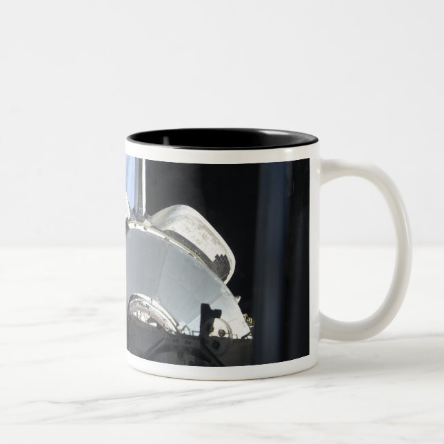 Space Shuttle Discovery 9 Two-Tone Coffee Mug (Right)