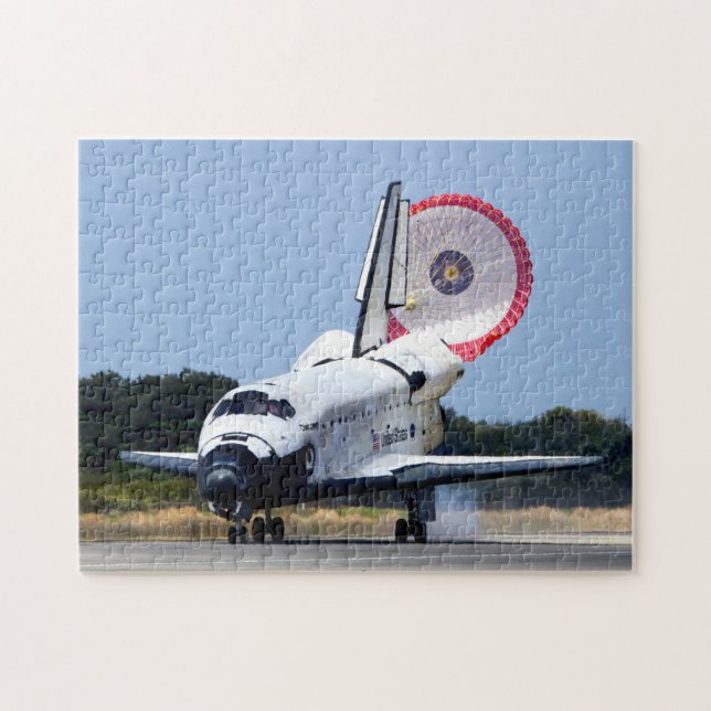 Space Shuttle Discovery Coming Home Jigsaw Puzzle (Horizontal)