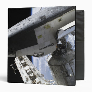 Space Shuttle Discovery docked Binder