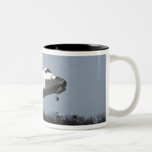 Space shuttle Discovery lands on Runway 33 2 Two-Tone Coffee Mug