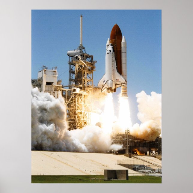 Space Shuttle Discovery Launch (STS-121) Poster (Front)