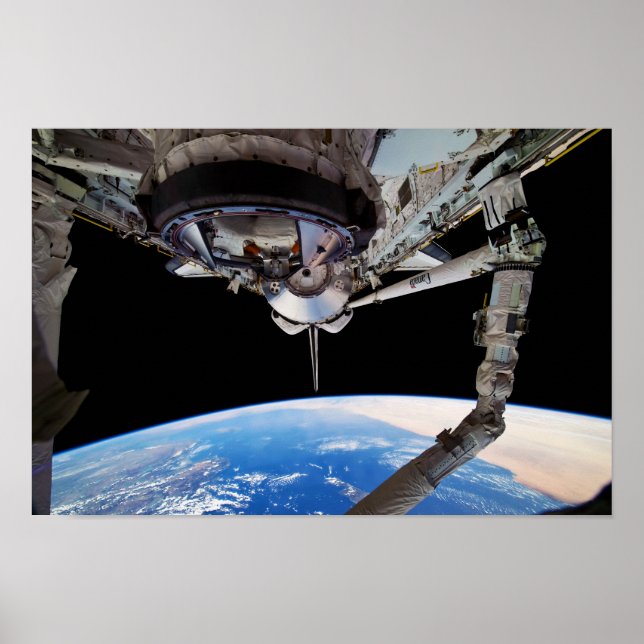 Space Shuttle Discovery Payload Bay Poster (Front)