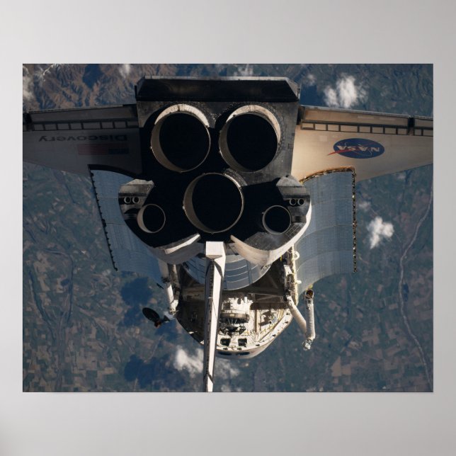 Space Shuttle Discovery Poster (Front)