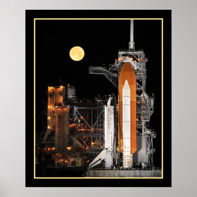 Space Shuttle Discovery Poster (Front)
