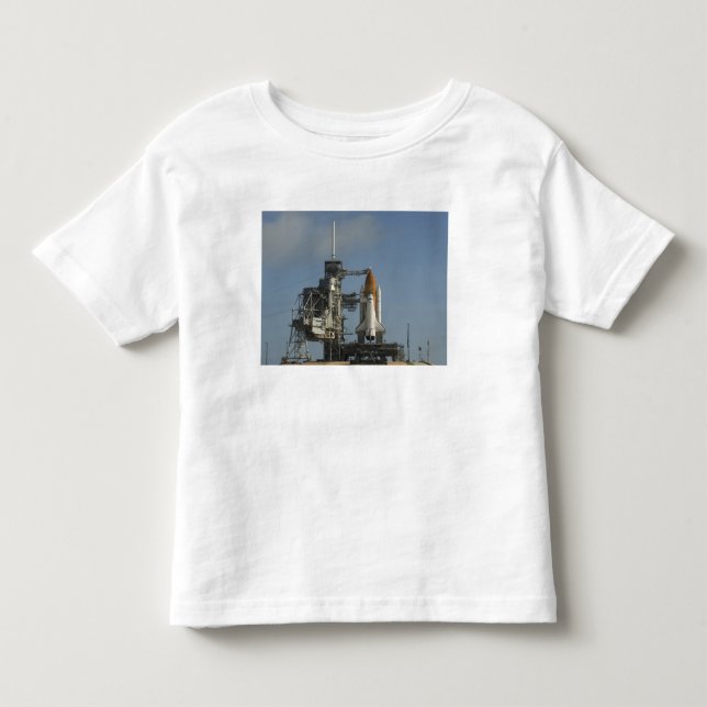 Space Shuttle Discovery sits ready 2 Toddler T-shirt (Front)