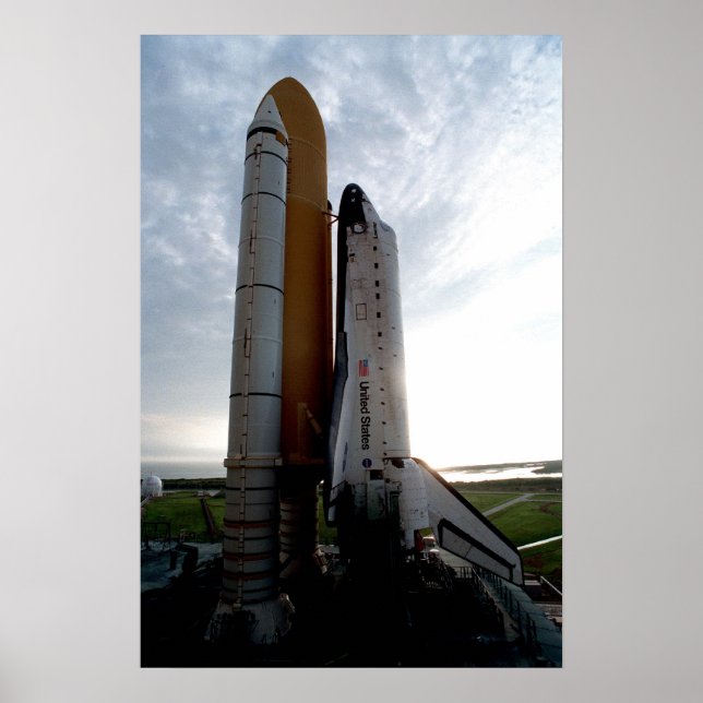 Space Shuttle Discovery (STS-95) Poster (Front)