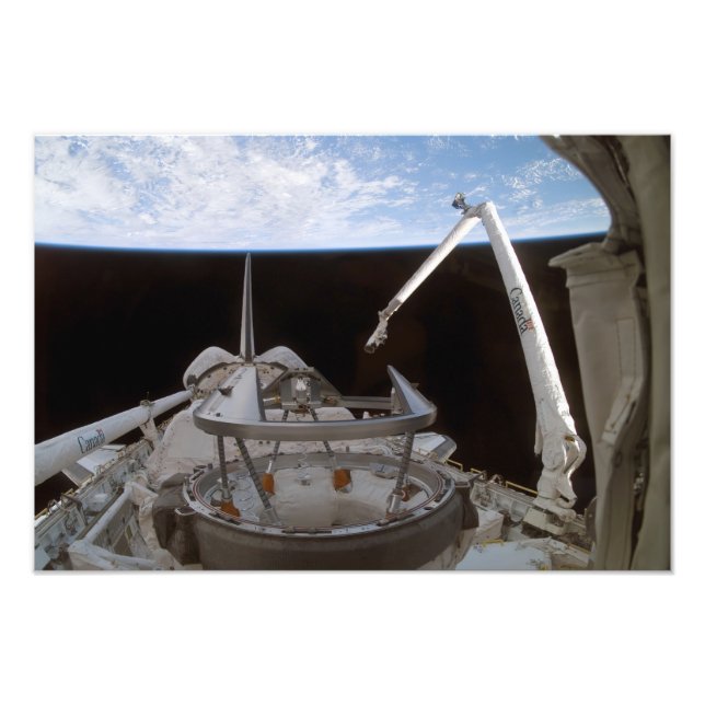 Space Shuttle Discovery's payload bay 2 Photo Print (Front)