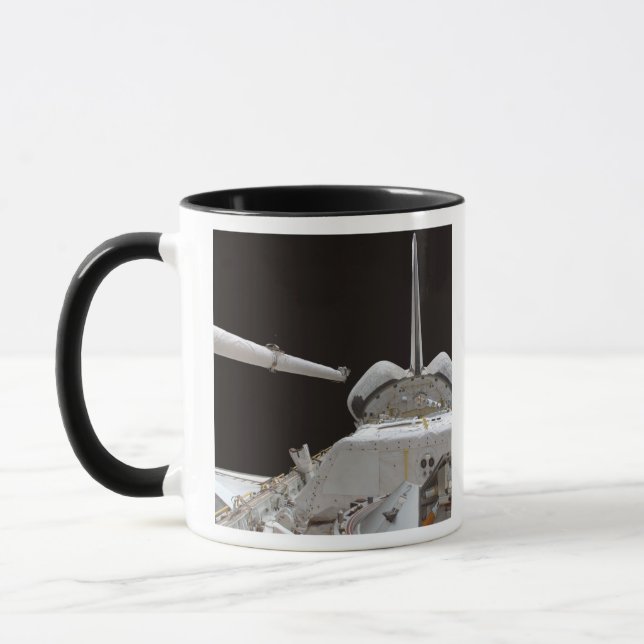 Space Shuttle Discovery's payload bay Mug (Left)