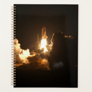 Space Shuttle Earth Orbital Spacecraft Night Canva Planner