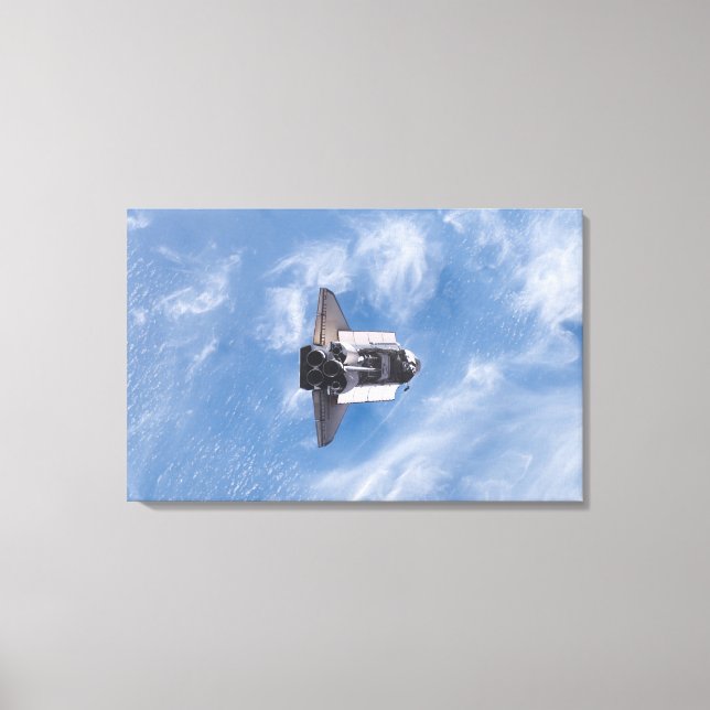 Space Shuttle Endeavour 10 Canvas Print (Front)