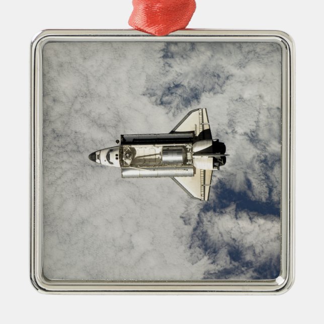 Space Shuttle Endeavour 12 Metal Ornament (Front)