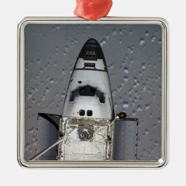 Space Shuttle Endeavour 14 Metal Ornament (Front)