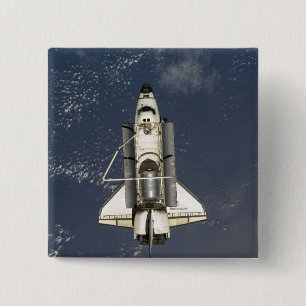 Space Shuttle Endeavour 16 2 Inch Square Button