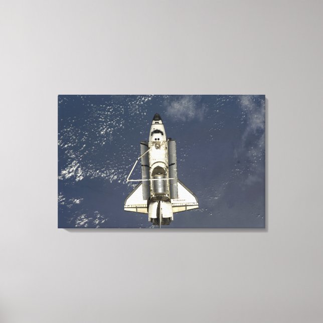 Space Shuttle Endeavour 17 Canvas Print (Front)