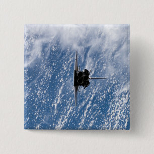 Space Shuttle Endeavour 18 2 Inch Square Button
