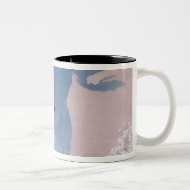 Space Shuttle Endeavour 19 Two-Tone Coffee Mug (Right)