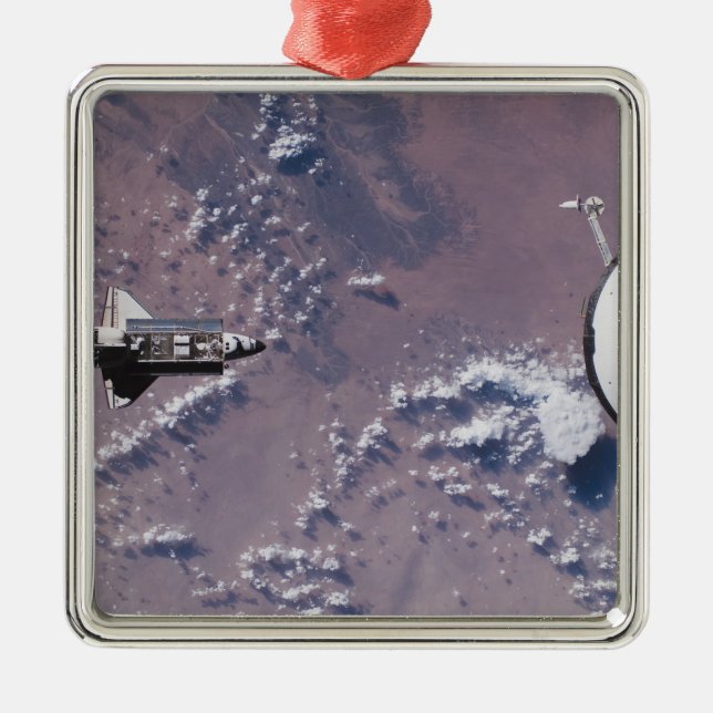 Space Shuttle Endeavour 20 Metal Ornament (Front)