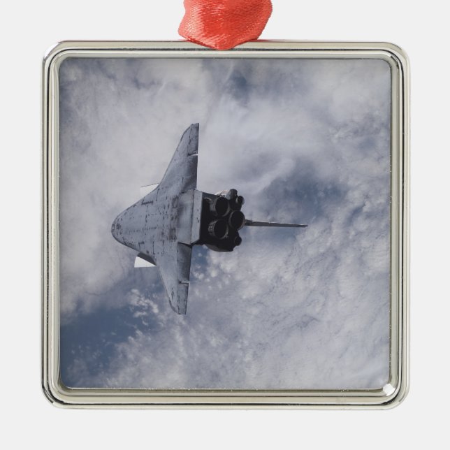 Space Shuttle Endeavour 21 Metal Ornament (Front)
