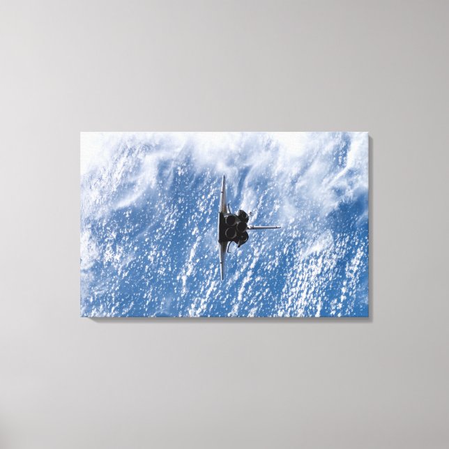 Space Shuttle Endeavour 23 Canvas Print (Front)