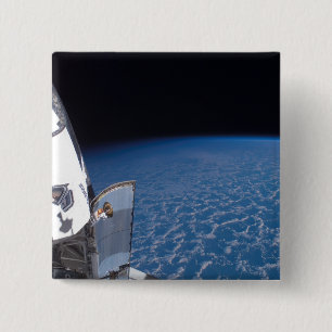 Space Shuttle Endeavour 24 2 Inch Square Button
