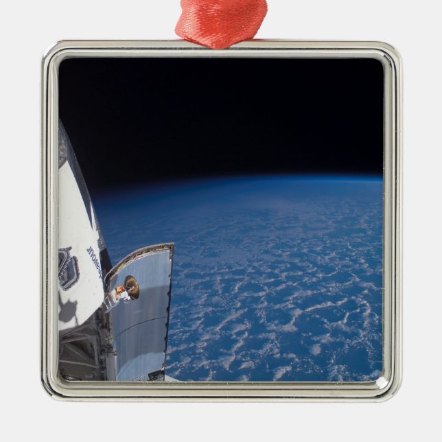 Space Shuttle Endeavour 24 Metal Ornament (Front)