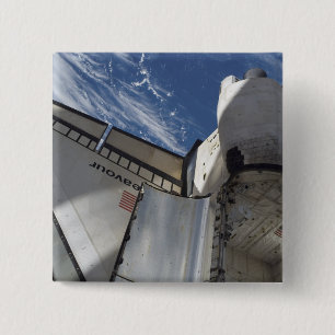 Space Shuttle Endeavour 25 2 Inch Square Button