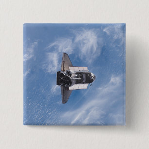 Space Shuttle Endeavour 26 2 Inch Square Button