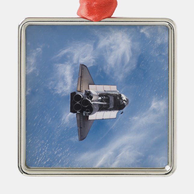 Space Shuttle Endeavour 26 Metal Ornament (Front)