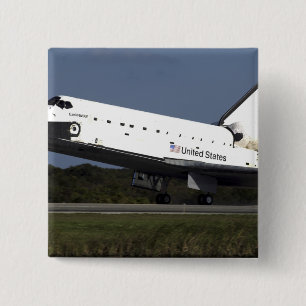 Space Shuttle Endeavour 27 2 Inch Square Button