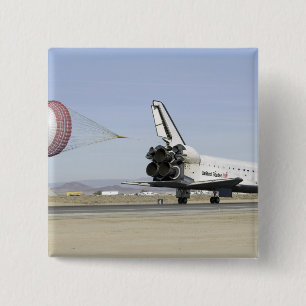 Space Shuttle Endeavour 4 2 Inch Square Button